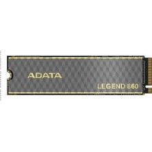 Adata Legend 860 500MB OKUMA:5000 YAZMA:3000 Mb/s Pcıe GEN4X4 M.2 Nvme SSD