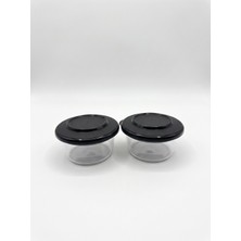 Tupperware Şeffaf Kristal Kase Seti 2 x 150 ml Sızdırmaz Kapaklı