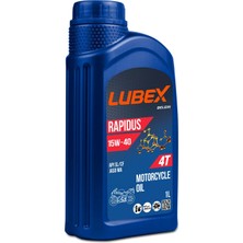 Lubex Rapidus 15W40 1 Litre Motosiklet Yağı