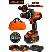 Ridepro RP-1119 Akülü Darbeli Matkap 100 Nm