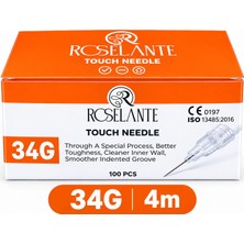 Roselante 34G 4mm Mezoterapi Igne Ucu 100 Adet