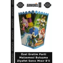 Armoris Özel Üretim Parti Malzemesi Buluşma Ziyafet Sonıc Mısır 8’li
