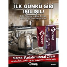 Marpol Parlatıcı Metal Cilası 100 gr (Çelik, Titanyum, Altın, Gümüş, Bakır, Nikel ve Alüminyum)