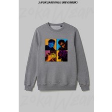 Zoka Wear Berserk Guts Degisimleri Ozel Tasarim Anime Ön Baskılı Bisiklet Yaka Sweatshirt