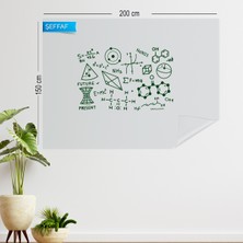 Pi Papers 150x200 Cm Şeffaf Akıllı Kağıt 2 Adet Elektrostatik Özellikli Yazı Tahtası Pano