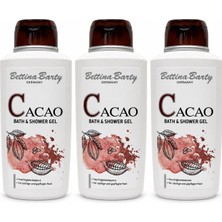 Bettina Barty Cacao Kakao Özlü Banyo ve Duş Jeli 3 x 500 ml