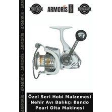 Armoris Özel Seri Hobi Malzemesi Nehir Avı Balıkçı Bando Pearl Olta Makinesi