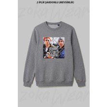 Zoka Wear Scranton Dizi The Office Ön Baskılı Bisiklet Yaka Sweatshirt