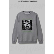 Zoka Wear Type O Negative I Ll Find Your Love Rock Metal Muzik Grubu Ön Baskılı Bisiklet Yaka Sweatshirt