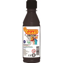 Jovi 250 ml Jovidecor Siyah Akrilik Boya