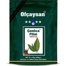 Ofçaysan Çamlıca Filizi Jumbo Demlik Siyah Çay 40 G x 25 Adet