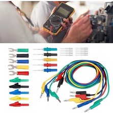 Elarque 30 Parça Değişebilir Test Probu 1mt Kablo Set