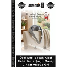 Armoris Özel Seri Bacak Aleti Rahatlama Şarjlı Masaj Cihazı VNB01 Gri
