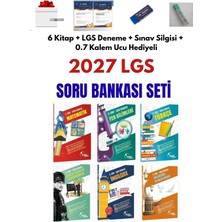 Doktrin Yayınları 2027 Lgs 8.sınıf Soru Bankası Seti (6 Kitap) + Lgs Deneme, Sınav Silgisi ve Kalem Ucu Hediyeli