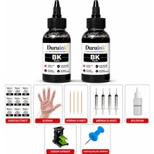 Duruink Duruınk Canon Pixma TS7750I Kartuş Dolum Seti (PG-585 CL-586) 2X100ML Siyah Mürekkep