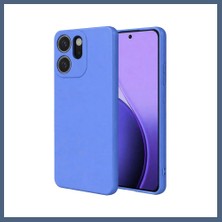 Bezos Reno 14F Uyumlu First Silikon - Mavi BZS10