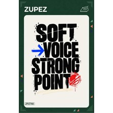 Zupez ZPZ760 – Soft Voice Strong Point Ütüyle Uygulanabilir Transfer Baskı