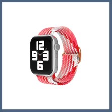 Bezos Watch 38MM Uyumlu Star Kordon - Pembe-Kırmızı BZS10