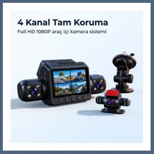Bezos 9720 Araç Kamerası ? 4 Kamerali BZS10