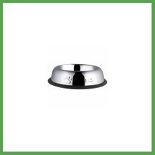 Bezos Desenli Oval Metal Kedi ve Küçük Irk Köpek Mama Su Kabı 8 Oz 12 cm Mgc