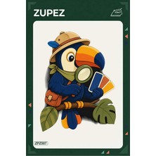 Zupez ZPZ507 – Tukan Renk Avcısı Ütüyle Uygulanabilir Transfer Baskı