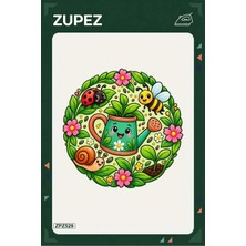 Zupez ZPZ529 – Bahçe Ekibi Rozeti Ütüyle Uygulanabilir Transfer Baskı