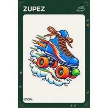 Zupez ZPZ604 – Paten Hız Bulutu Ütüyle Uygulanabilir Transfer Baskı