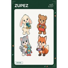 Zupez Minik Oyuncak Tamiri 19X25 cm Ütüyle Uygulanan Baskı ZPZ1449