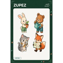 Zupez Minik Tohum Defteri 19X25 cm Ütüyle Uygulanan Baskı ZPZ1194
