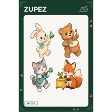 Zupez Minik Müzik Kutusu 19X25 cm Ütüyle Uygulanan Baskı ZPZ1274