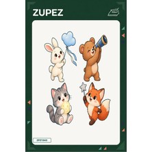 Zupez Minik Gökyüzü Kulübü 19X25 cm Ütüyle Uygulanan Baskı ZPZ1343