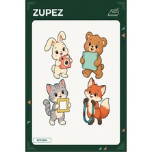 Zupez Minik Fotoğraf Kutusu 19X25 cm Ütüyle Uygulanan Baskı ZPZ1294