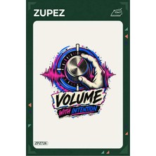 Zupez ZPZ726 – Volume With Intention Ütüyle Uygulanabilir Transfer Baskı