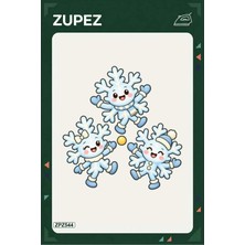 Zupez ZPZ544 – Kar Tanesi Partisi Ütüyle Uygulanabilir Transfer Baskı