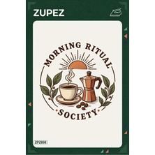 Zupez ZPZ808 – Morning Ritual Society Ütüyle Uygulanabilir Transfer Baskı
