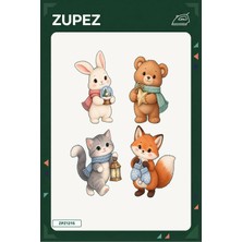Zupez Minik Kar Küresi 19X25 cm Ütüyle Uygulanan Baskı ZPZ1215