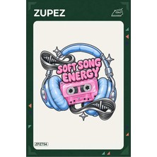 Zupez ZPZ754 – Soft Song Energy Ütüyle Uygulanabilir Transfer Baskı