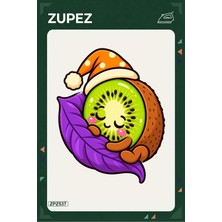 Zupez ZPZ537 – Uykucu Kivi Ütüyle Uygulanabilir Transfer Baskı