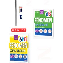 Fenomen Yayıncılık 2027 6.sınıf Fen Bilimleri Sosyal Bilgiler A-B Soru Bankası 2 Kitap Set Bağlam Temelli Sorular Türkiye Yüzyılı Maarif Modeline Uygundur Kalem Seti Hediye