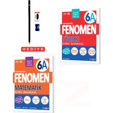 Fenomen Yayıncılık 2027 6.sınıf Türkçe Matematik  A Soru Bankası 2 Kitap Set Bağlam Temelli Sorular Türkiye Yüzyılı Maarif Modeline Uygundur Kalem Seti Hediyeli