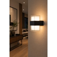 Markatech Delta 12W 3200K Gün Işığı Iç ve Dış Mekan LED Aplik