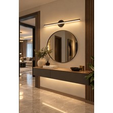 Markatech Domino Siyah 60 cm Gün Işığı LED Aplik