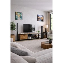 Kıymık Home Fulya Tv Ünitesi - Size Özel Üretim - Gerçek Ağaç - Köknar