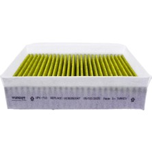 Wunder Filter Wunder WPK710 Karbonlu Polen Filtresi Mercedes ML W163 ML230 ML320 ML430 A1638350047