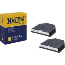 Hengst E1919LC-2 Karbonlu Polen Filtresi Takımı Mercedes SL R230 A2308300418
