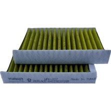 Wunder Filter Wunder WPK227 Karbonlu Polen Filtresi Takımı BMW X3 F25 X4 F26 64119237159