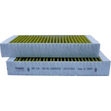 Wunder Filter Wunder WPK718 Karbonlu Polen Filtresi Takımı Mercedes ML W164 GL X164 A1648300218