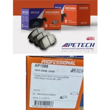 Apetech Ön Fren Balatası Peugeot 301, 307 AP1588