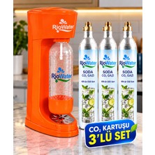 Soda Makınesı + 3 Adet Soda Tüpü Co2