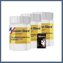 Bezos Playboy Rusian Glare Tüy Dökücü Azaltıcı Krem Nano 3 Adet x 50 ml Rus Merhemi + Yanında Jel BZS10